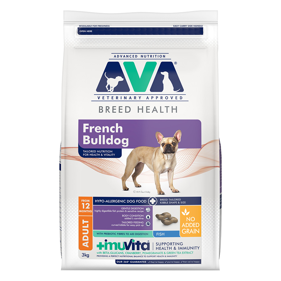 ava french bulldog food 15kg