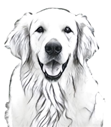 Draw a Realistic Golden Retriever Sketch the Basic Shapes