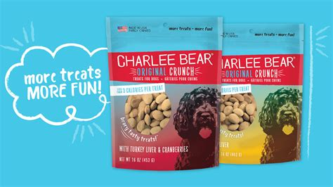 Charlee Bear Original Crunch Natural Dog Treats